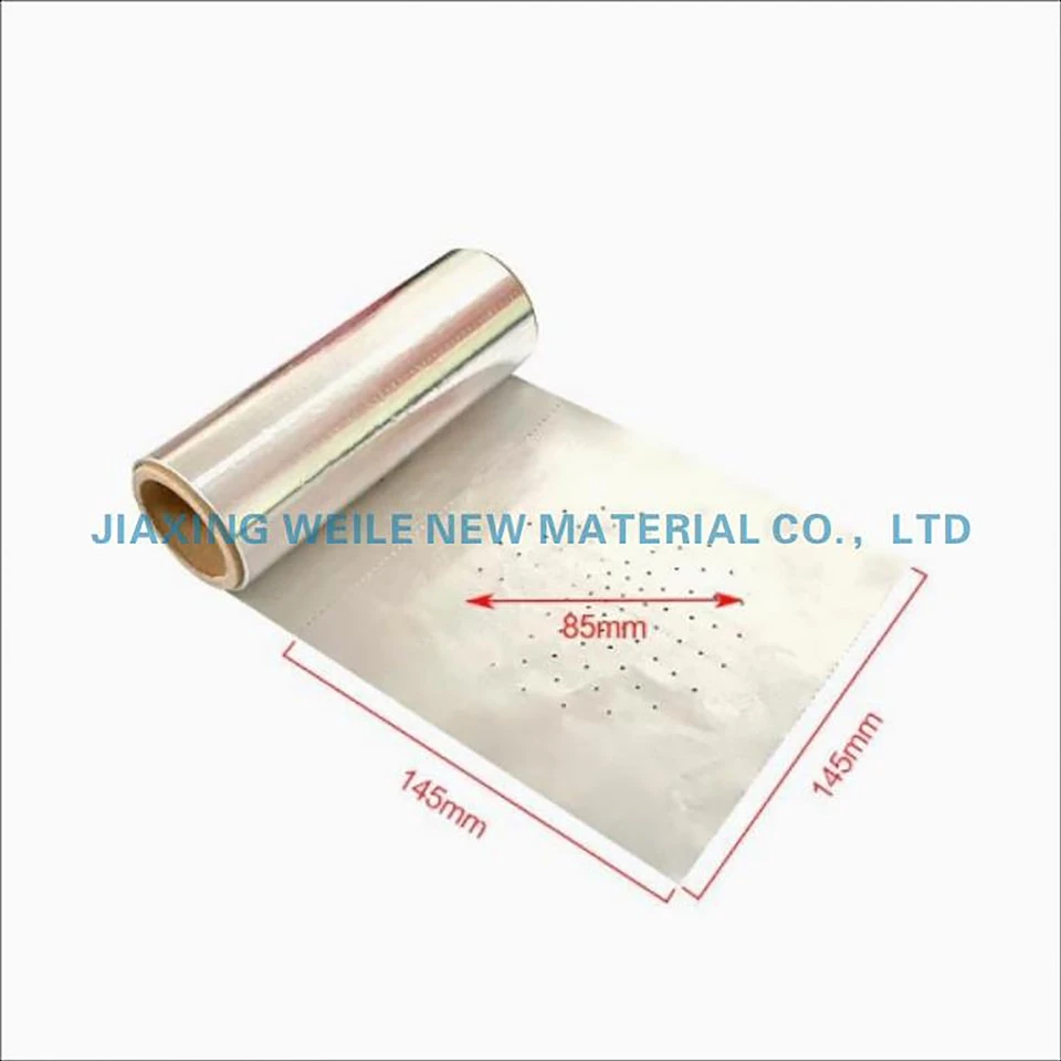Square Perforated Hookah Foil
